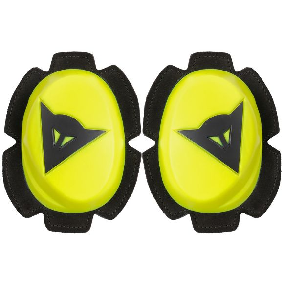 DAINESE PISTA KNEE SLIDERS FLUO-YELLOW/BLACK KNEE SLIDERS