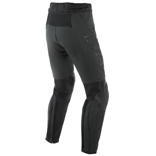 DAINESE PONY 3 BLACK-MATT LEATHER PANTS