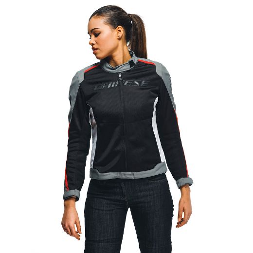 Γυναικείο μπουφάν Dainese Hydraflux 2 AIR Lady D-Dry BLK//GREY/RED