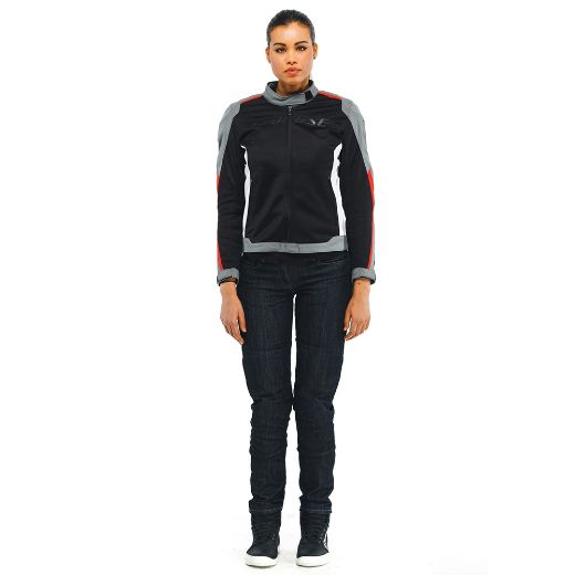 Γυναικείο μπουφάν Dainese Hydraflux 2 AIR Lady D-Dry BLK//GREY/RED