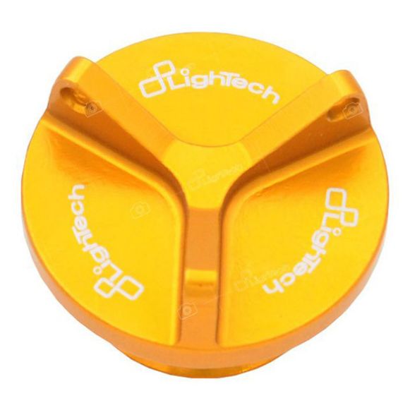 LIGHTECH 59OIL001NER GOLD ENGINE OIL CAP FOR SUZUKI APRILIA-SUZUKI