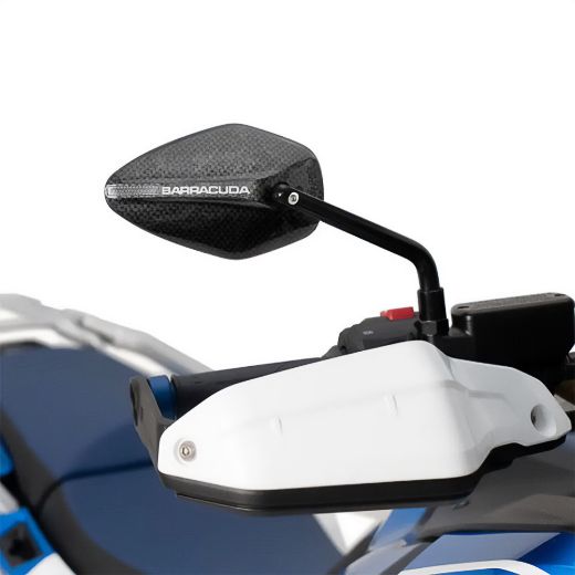 Barracuda Ego B-Lux set motorcycle mirrors carbon Chania