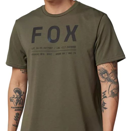 Fox Non Stop SS Tech tee t-shirt olive green