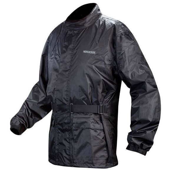 Nordcode Rain Jacket II αδιάβροχα μπουφάν black Χανιά