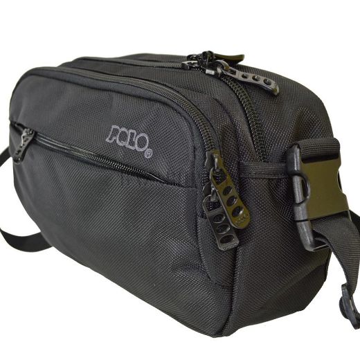 POLO CAMERA BLACK WAIST BAG