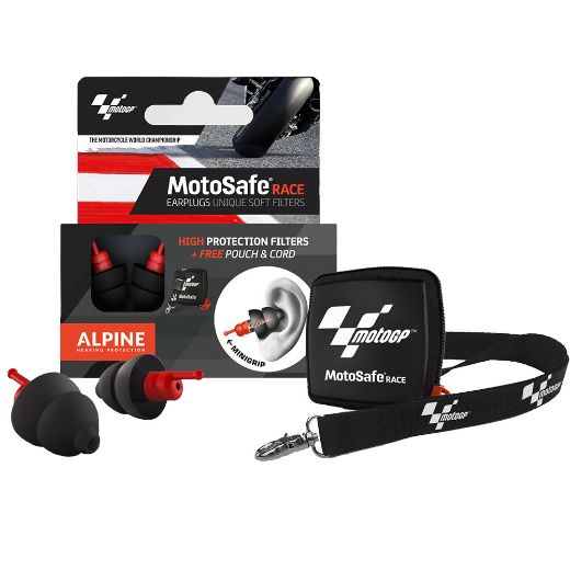 Ωτοασπίδες οδήγησης ALPINE EAR PLUGS MOTOSAFE RACE MOTOGP EDITION