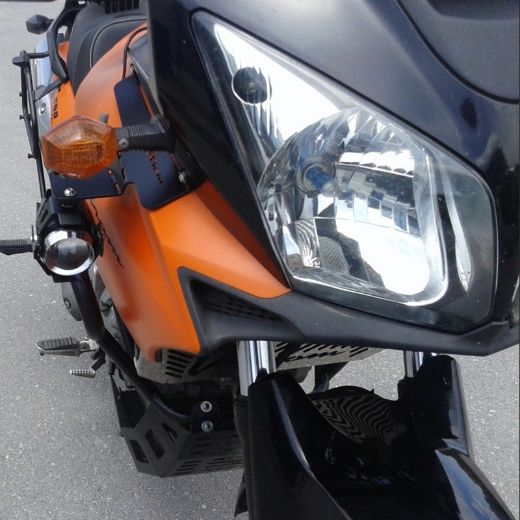 Βάσεις για προβολάκια MD SUZUKI V-STROM DL650 1000 2004-2011 000242 μαύρο