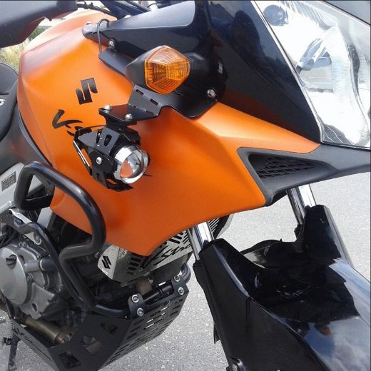 Βάσεις για προβολάκια MD SUZUKI V-STROM DL650 1000 2004-2011 000242 μαύρο