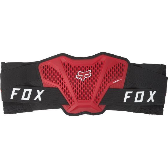 FOX TITAN RACE BELT BLACK KIDNEY BELT