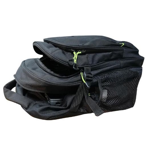 NORDCODE RIDER BAG BLACK/YELLOW FLUO