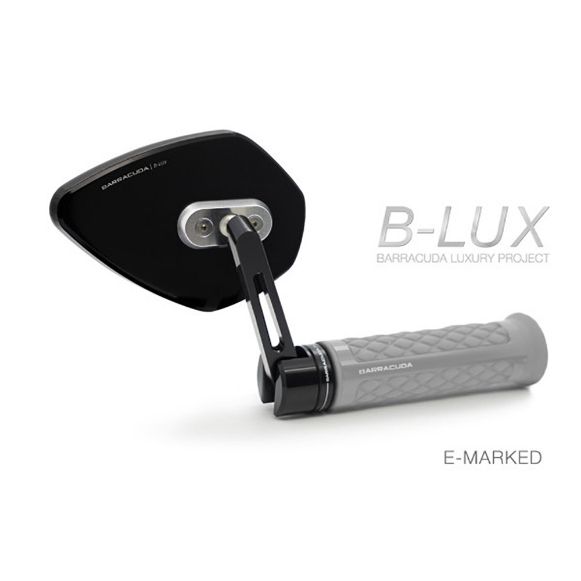 BARRACUDA SKIN-X BAR END B-LUX BLACK MIRROR SET