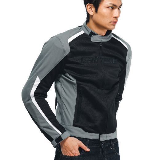 DAINESE HYDRAFLUX 2 AIR D-DRY BLACK/CHARCOAL-GREY JACKET SUMMER WP