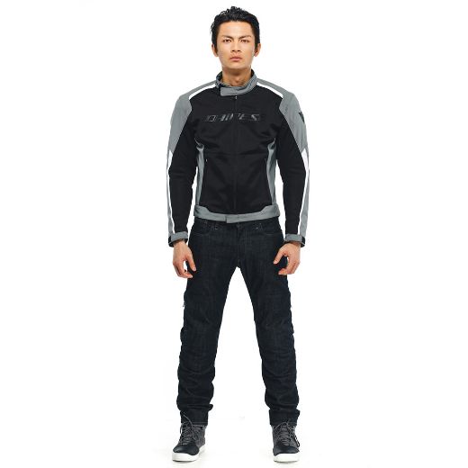 DAINESE HYDRAFLUX 2 AIR D-DRY BLACK/CHARCOAL-GREY JACKET SUMMER WP