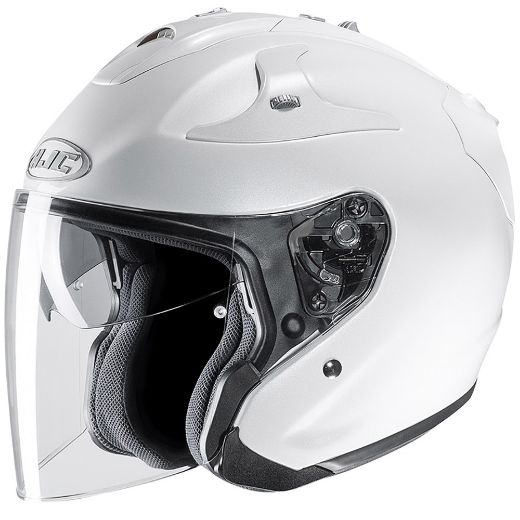 HJC FG-JET PEARL WHITE HELMET JET