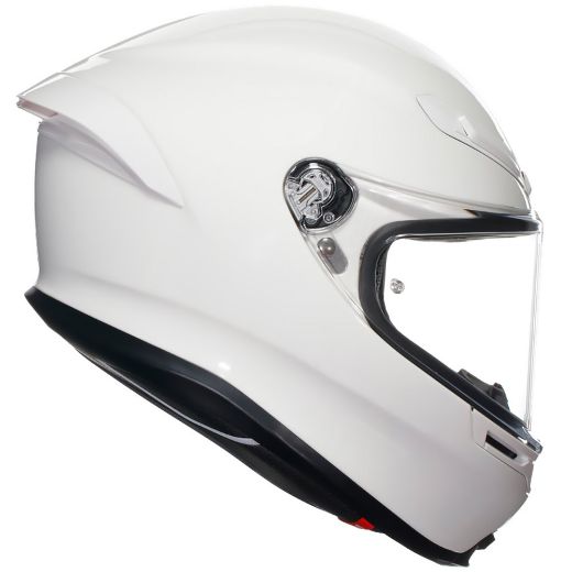 full-face κράνη μηχανής agv k6 s WHITE ece 2206 κράνος