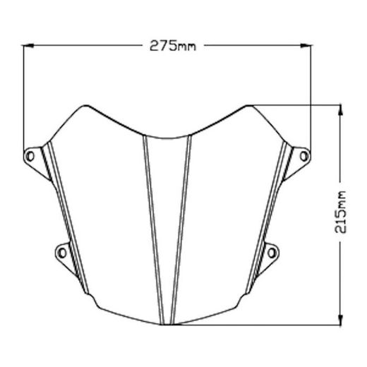 Προστατευτικό Φαναριού PUIG YAMAHA TENERE 700 Κάλυμμα Φαναριού 3733W