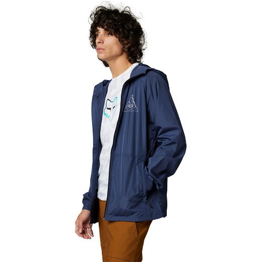 Ανδρικά μπουφάν FOX FINISHER WINDBREAKER Αντιανεμικά Μπουφάν DEEP COBALT μπλε