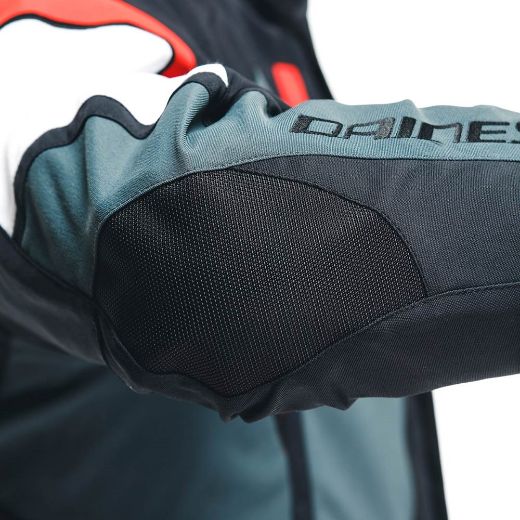 DAINESE CARVE MASTER 3 GORE-TEX BLACK/EBONY/LAVA-RED JACKET WINTER WP GORE