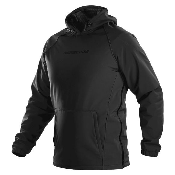 Nordcode Lynx Softshell Hoodie mid-season μπουφάν μαύρο χανιά