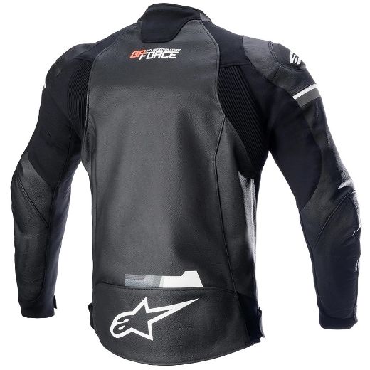 Σπορ Δερμάτινα Μπουφάν Μηχανής ALPINESTARS GP FORCE μαύρο άσπρο