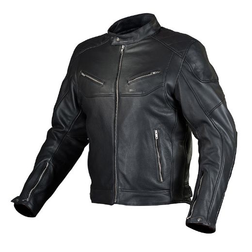 NORDCODE CAFE RACE BLACK JACKET LEATHER