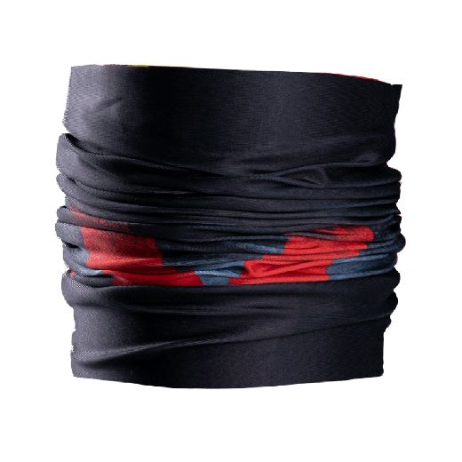 NORDCODE TUBE NECK 4 LOGO BLACK/RED