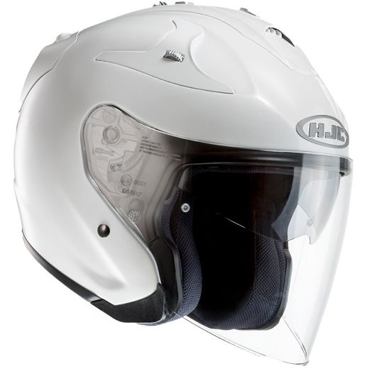 HJC FG-JET PEARL WHITE HELMET JET