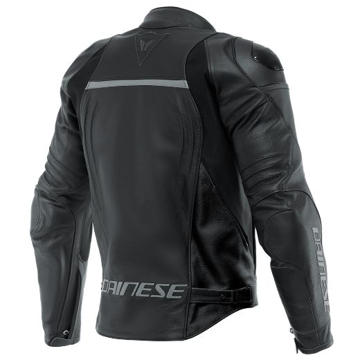 Σπορ Δερμάτινα Μπουφάν Μηχανής DAINESE RACING 4 black μαύρο