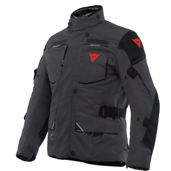 Dainese Splugen 3L D-Dry αδιάβροχα χειμερινά μπουφάν ανθρακί/μαύρο χανιά