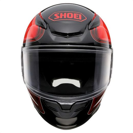 shoei nxr 2 sheen tc-1 κράνος μηχανής μαύρο κόκκινο