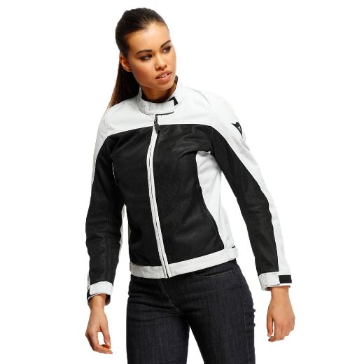 DAINESE SEVILLA AIR LADY TEX JACKET BLACK/GLACIER-GRAY JACKET SUMMER