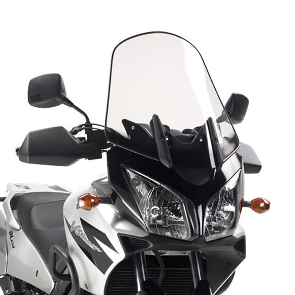 Givi D260ST ζελατίνες Suzuki V-Strom 650 (04-11) / DL-1000 (01-11) & Kawasaki KLV 1000 (04-10) διάφανη Χανιά