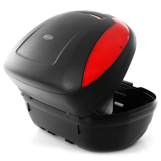 TOPCASE GIVI E470N BLACK/RED REFLECT