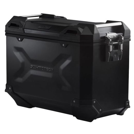 SW-MOTECH TRAX ADV 45lt BLACK SIDE ALUMINIUM HARD BAGS LEFT