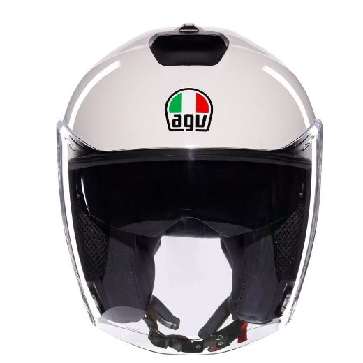 AGV Irides jet κράνη mono materia white άσπρο χανιά