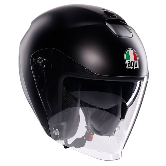 AGV Irides jet κράνη mono matt black χανιά