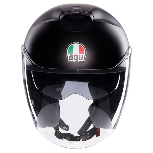 jet κράνη μηχανής agv irides ανοιχτό open face κράνος mono matt black μαύρο ματ