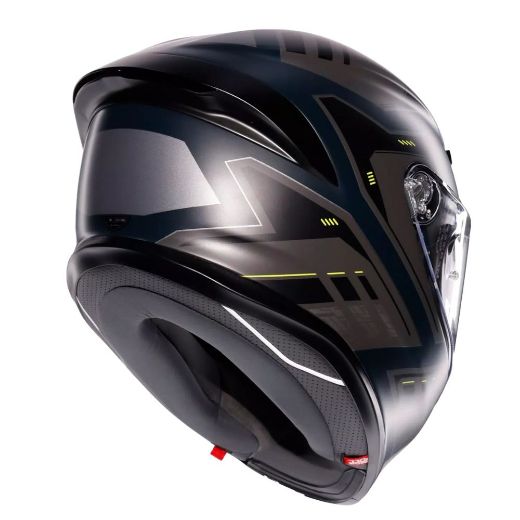 AGV K6 S Enhance full face helmets matt grey/yellow fluo