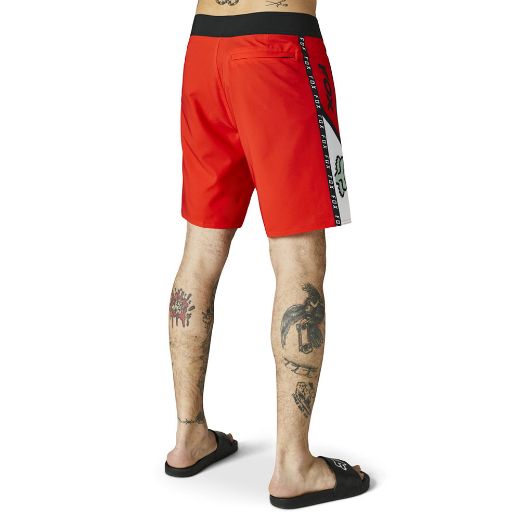 Ανδρικά Μαγιό FOX DVIDE BOARDSHORTS 19" FLO RED