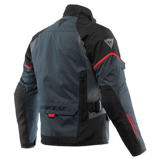 DAINESE TEMPEST 3 D-DRY JACKET EBONY/BLACK/LAVA-RED JACKET WINTER WP