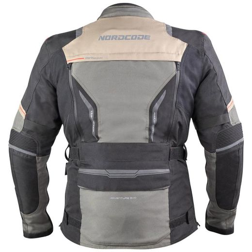 Nordcode Adventure Evo 24 4 seasons motorcycle jacket olive grey/sand