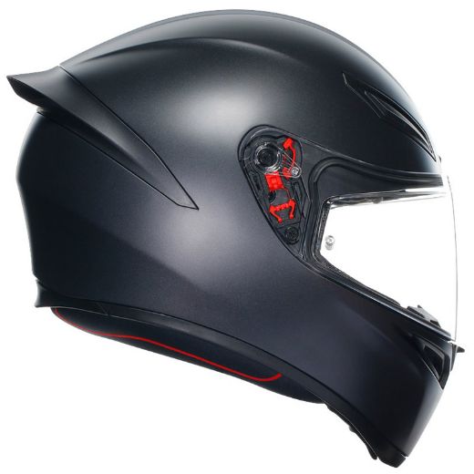 full face κράνη μηχανής agv k1 S MATT BLACK ece 2206 κράνος