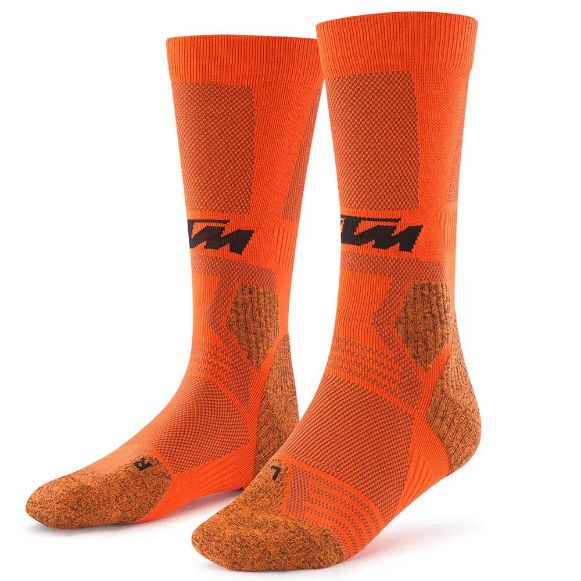 KTM Socks Mid Perfomance κάλτσες μηχανής πορτοκαλί χανιά