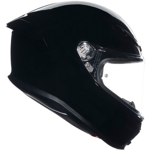 full-face κράνη μηχανής agv k6 s BLACK ece 2206 κράνος