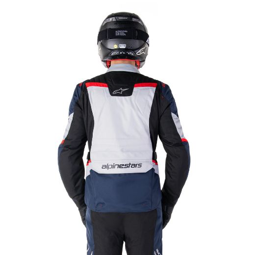 Motorcycle jacket Alpinestars ST-1 WP winter & waterproof blue/black/grey/red