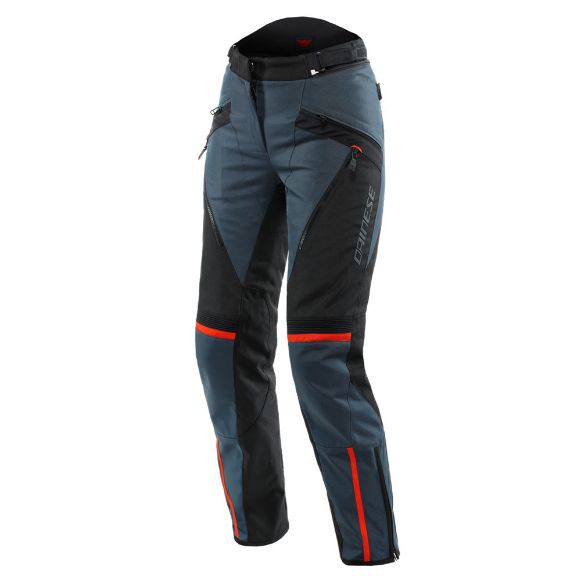 Dainese Tempest 3 D-Dry γυναικεία παντελόνια μηχανής ebony/black/lava-red χανιά